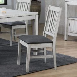 Summer Winds Mission Back Side Chair (Set Of 2)