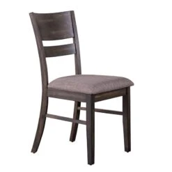 Anglewood Slat Back Upholstered Side Chair (Set Of 2)