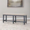 Essex Counter Height Bench (Graphite)