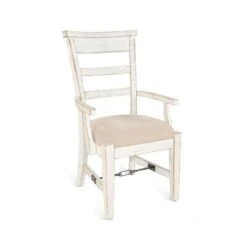 Marina Arm Chair (White Sand) (Set Of 2)