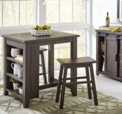 Madison County 3-Piece Counter Height Dinette (Barnwood)