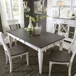Allyson Park Rectangular Dining Room Set W/ Bench
