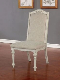 Arcadia Side Chair (Antique White) (Set Of 2)