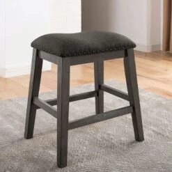 Lana Counter Height Dining Set W/ Stools (Gray)