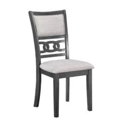 Gia Dining Chair (Gray) (Set Of 2)