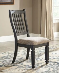 Tyler Creek Rectangular Dining Set W/ Upholstered Chairs