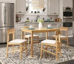 Nori 5-Piece Dining Room Set (Natural)