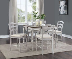 Bettina 5-Piece Counter Height Dining Set