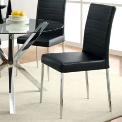 Vance Dining Chair (Black) (Set Of 4)